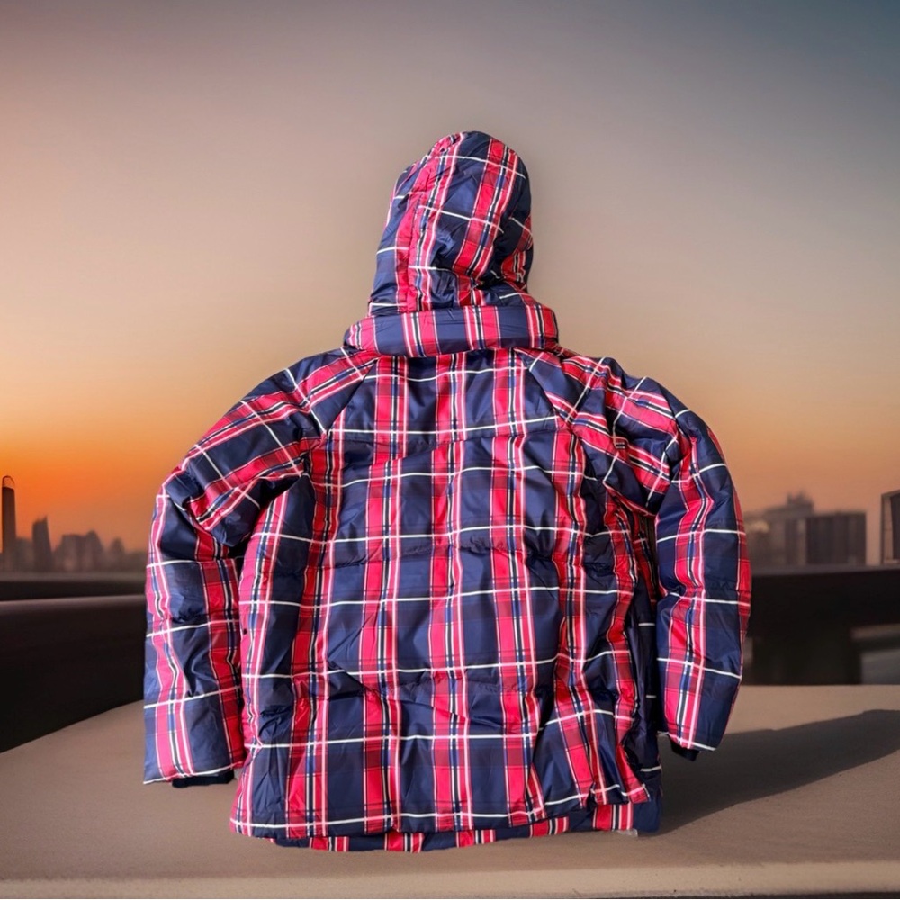 Orolay Women's Size S Thickened Plaid Print Multi Pockets Hooded Down Jacket.New - Picture 10 of 17